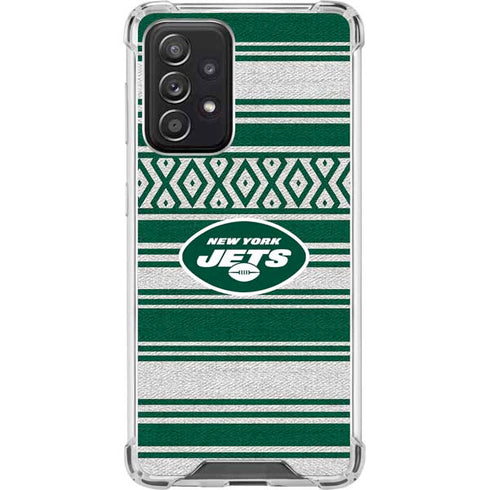 NFL New York Jets Trailblazer Galaxy A52 5G Clear Case